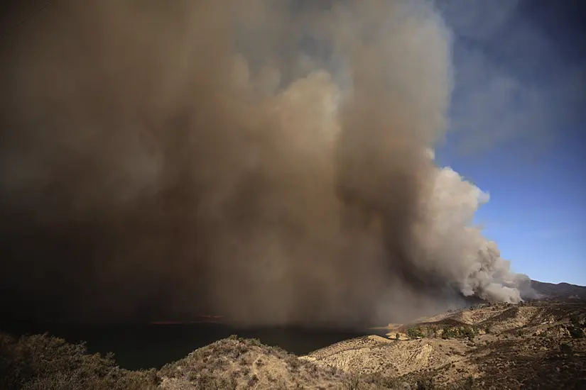 Evacuations Ordered As New Wildfire Threatens Homes North Of Los Angeles