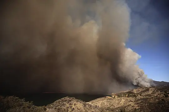 Evacuations Ordered As New Wildfire Threatens Homes North Of Los Angeles