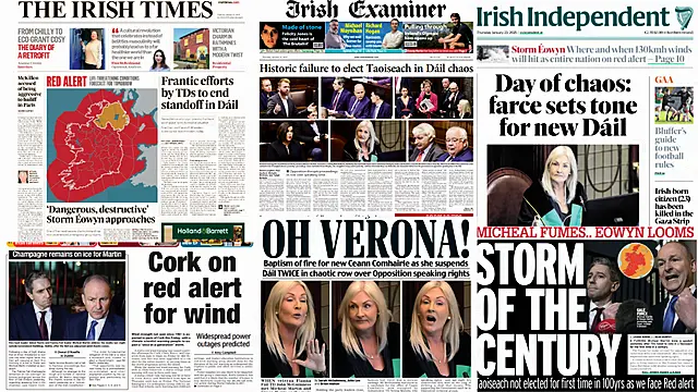 What The Papers Say: Thursday's Front Pages