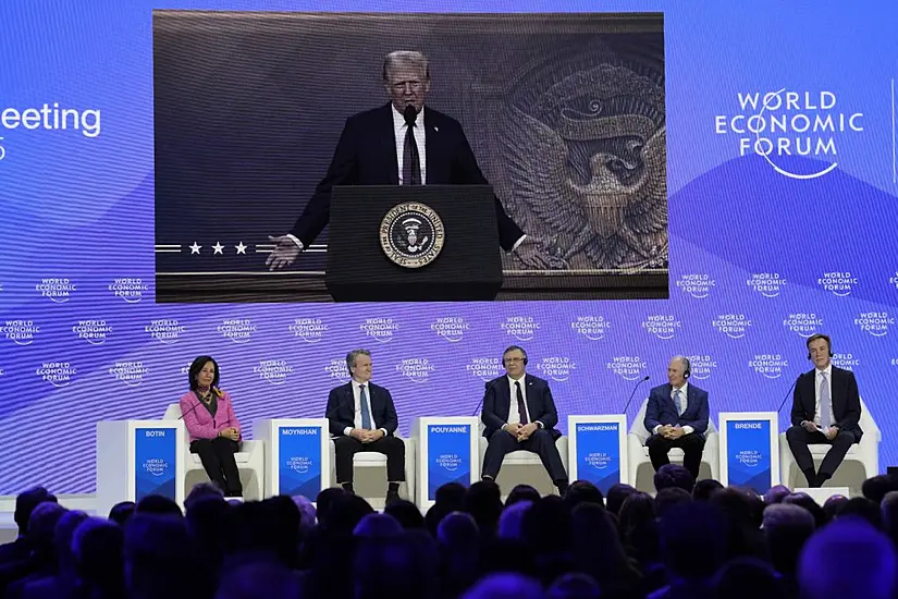 Trump Tells Davos Elite To Invest In Us Or Face Tariffs