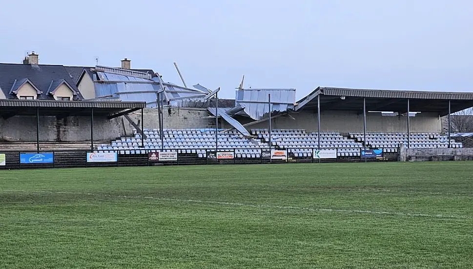 Gaa Club's Roof Ripped Off And Thousands Left Without Power In Mid-West