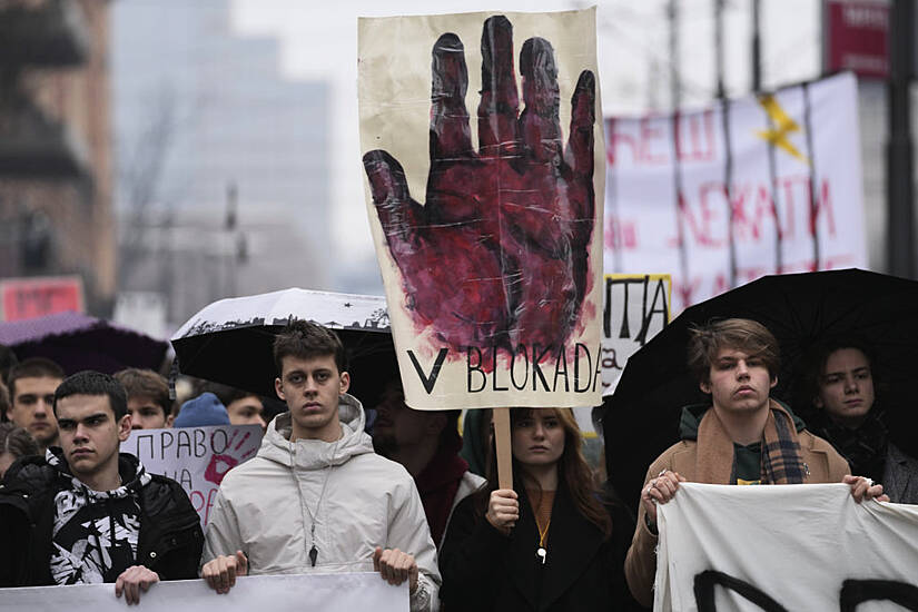 University Students Lead Strike In Serbia As President Plans Counter-Protest