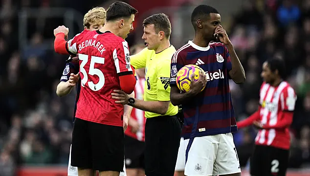 Alexander Isak Scores Twice As Newcastle Beat Sorry Southampton