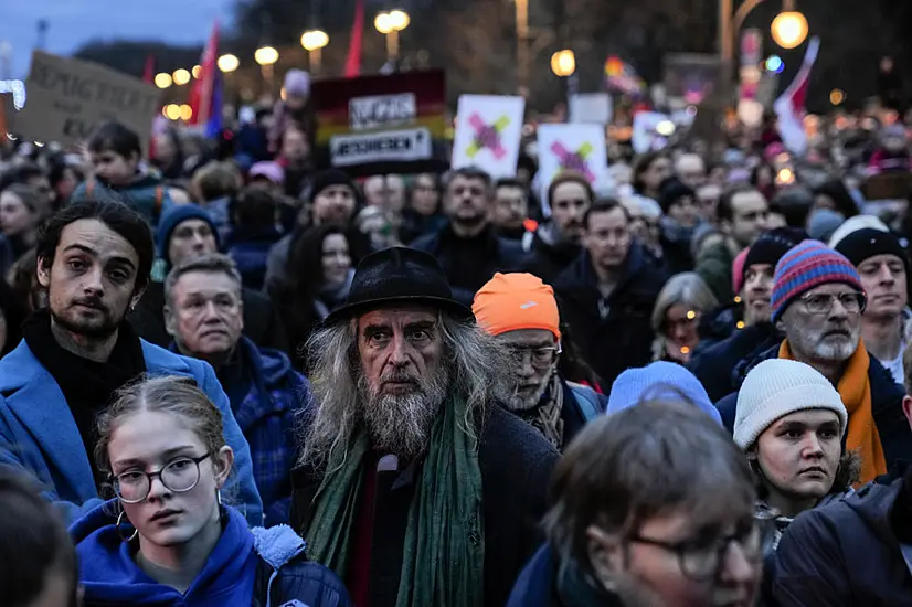 Thousands Protest Against Rise Of German Far-Right Ahead Of General Election