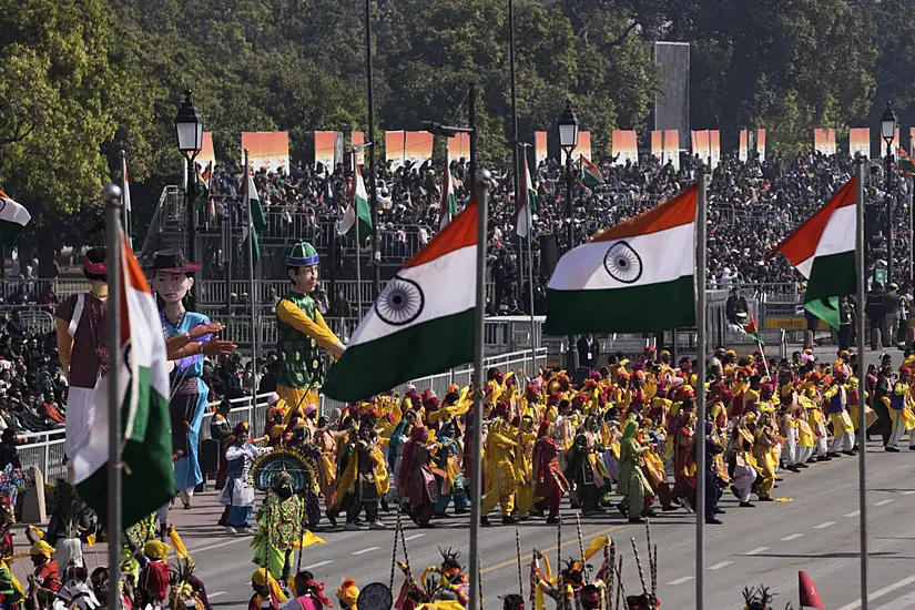 Tens Of Thousands Watch Parade Celebrating India’s 76Th Republic Day