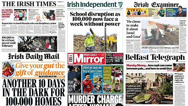 What The Papers Say: Monday's Front Pages
