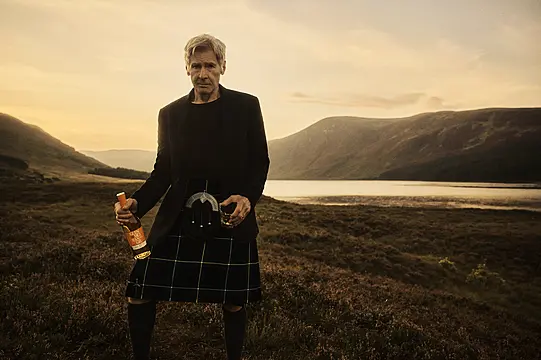 Harrison Ford Stars In Mini-Series Of Adverts For Glenmorangie Whisky