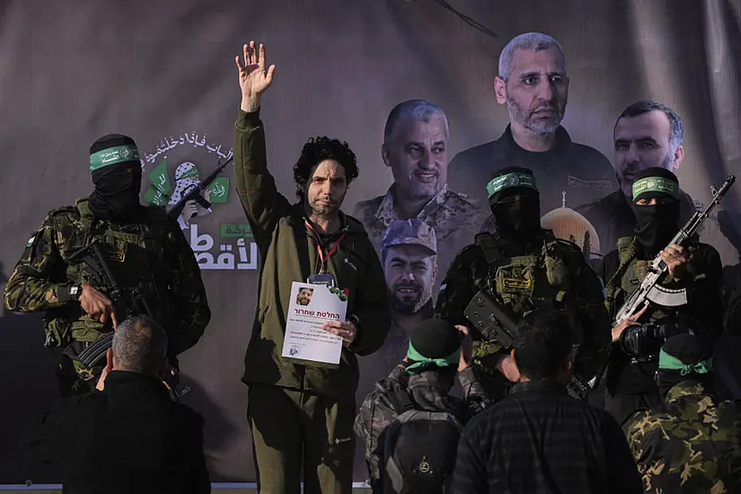 Hamas Releases Three Male Hostages As Part Of Ceasefire Deal With Israel