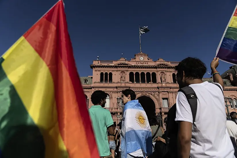 Argentines Protest Against President Milei’s Diatribe Over ‘Wokeism’ At Davos