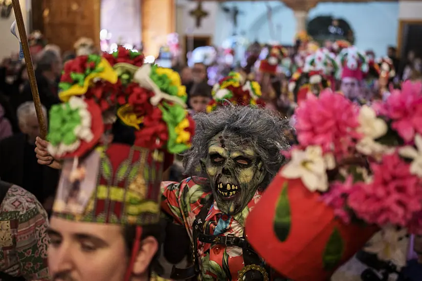 ‘Devils’ Take To Streets As Spanish Village Celebrates Endiablada Festival