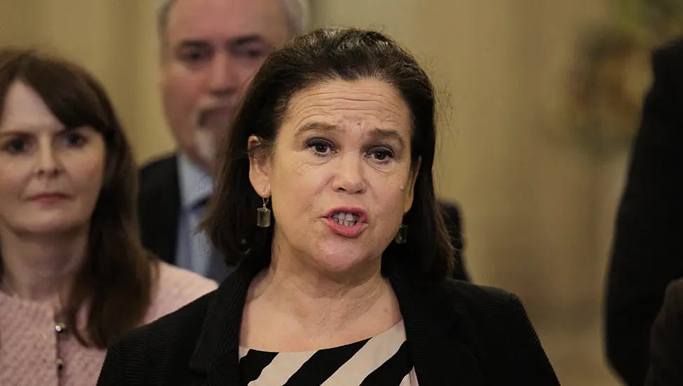 Mcdonald Vows Sinn Féin Will Not Back Down In Row Over Dáil Speaking Time