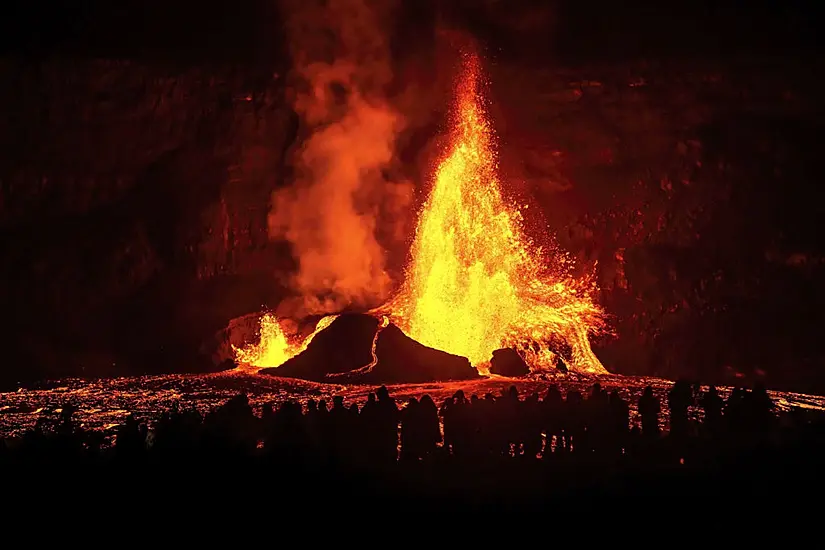 Hawaii Volcano Produces Fountains Of Lava In Latest Kilauea Eruption