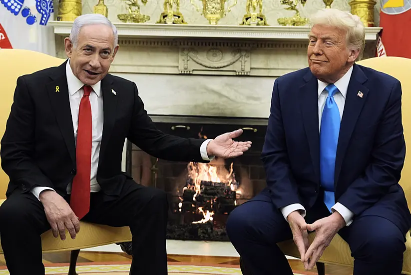 Trump Says ‘Gaza Thing Has Never Worked’ As He Welcomes Natanyahu To White House