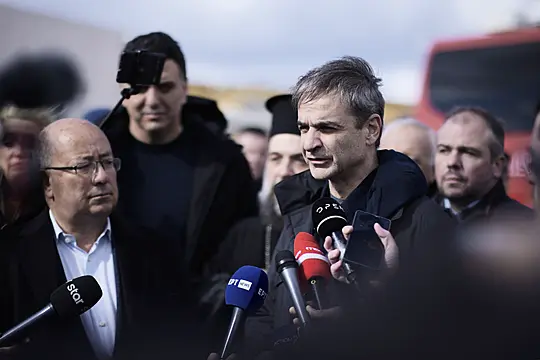 Greek Prime Minister Visits Santorini As It Imposes Further Earthquake Measures