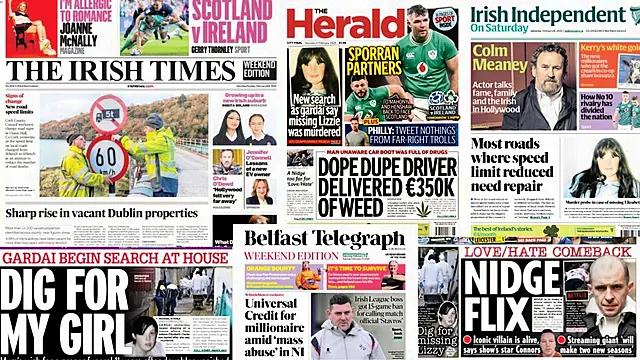What The Papers Say: Saturday's Front Pages