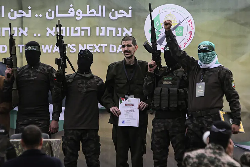 Hamas Releases Three More Israeli Hostages For Dozens Of Palestinian Prisoners