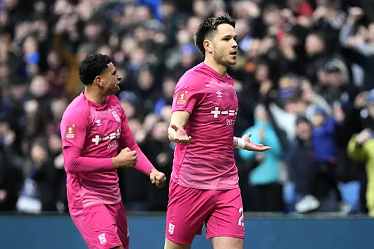 Jack Clarke And George Hirst In The Goals As Ipswich Cruise At Coventry