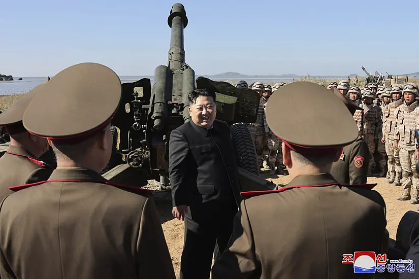 North Korea’s Kim Criticises Us-South Korea-Japan Partnership