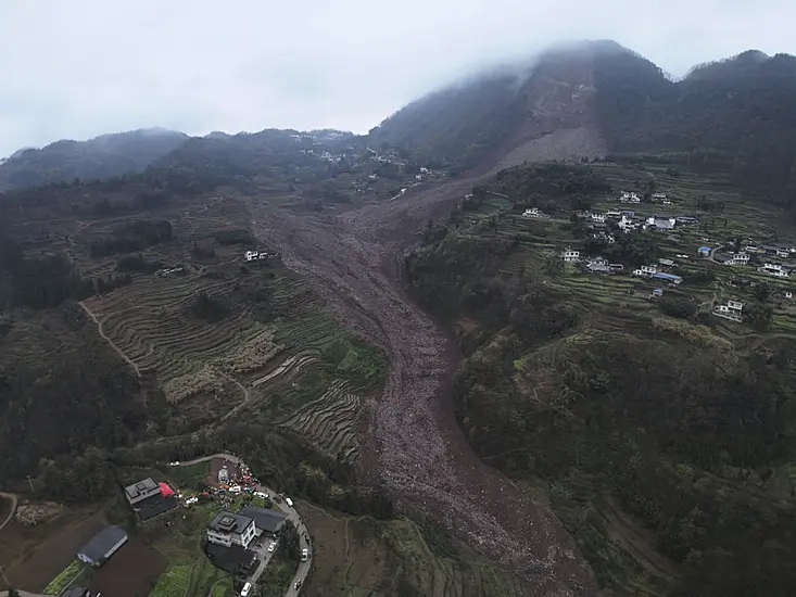 Rescuers Search For 28 People Still Missing After Landslide In South-West China