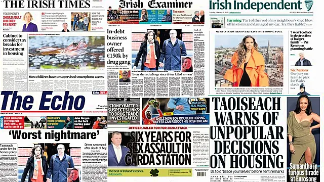 What The Papers Say: Tuesday's Front Pages