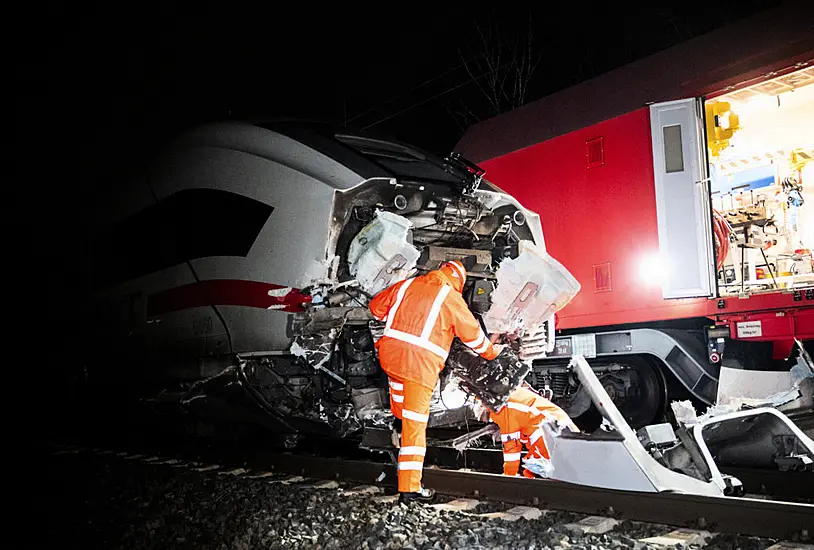 One Dead, 25 Injured After High-Speed Train And Truck Collide In Germany