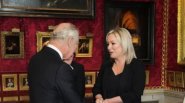 Michelle O’neill To Meet Britain's King Charles But Declines Overnight Stay At Windsor