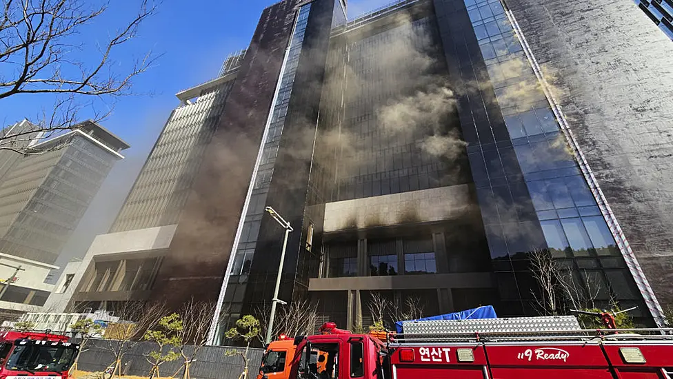 Construction Site Catches Fire In South Korea Leaving At Least Six Dead