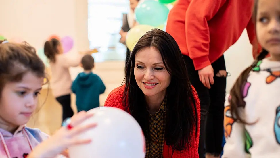 Sophie Ellis-Bextor Meets ‘Truly Inspiring’ Ukrainian Refugee Children