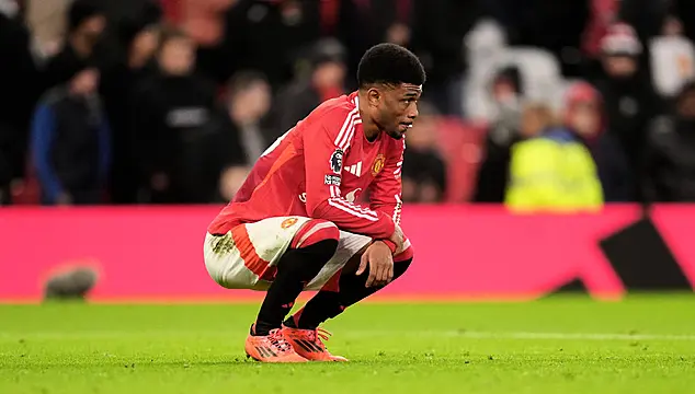 Another Injury Blow For Manchester United As Amad Diallo Suffers Ankle Damage