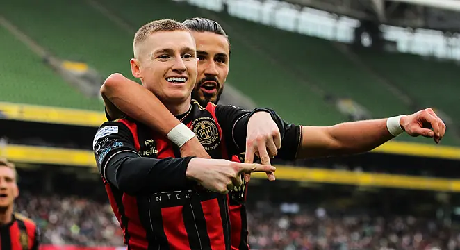 Bohemians Beat Shamrock Rovers At Aviva Stadium
