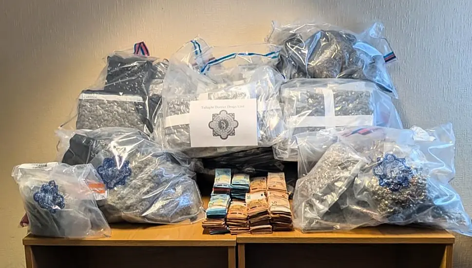 Gardaí Seize €1M Worth Of Drugs And Cash In Tallaght