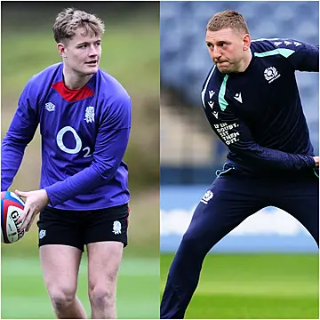 No Pressure On Fin Smith To Outdo Finn Russell In Calcutta Cup – Ollie Lawrence
