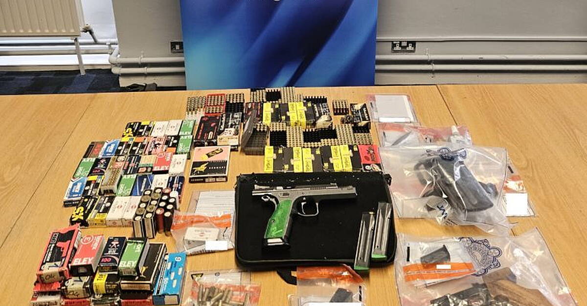 Man charged after firearms and ammunition seized in Co Meath