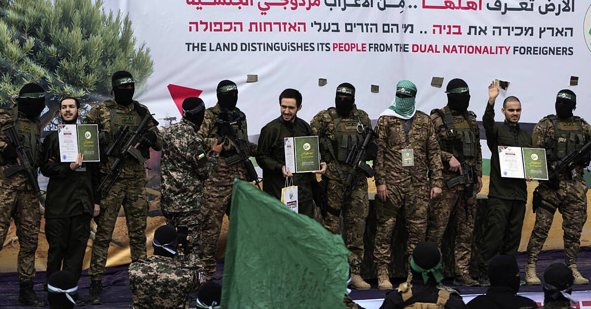 Hamas frees sixth and final hostage in the latest exchange