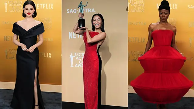 Selena Gomez Exudes Hollywood Glamour At The Sag Awards 2025