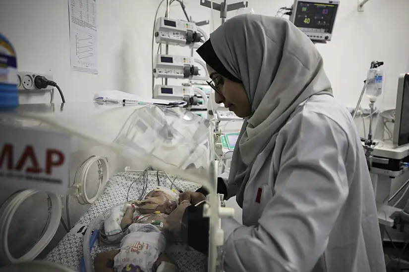 Palestinian Medics Say Babies Dying From Hypothermia In Gaza