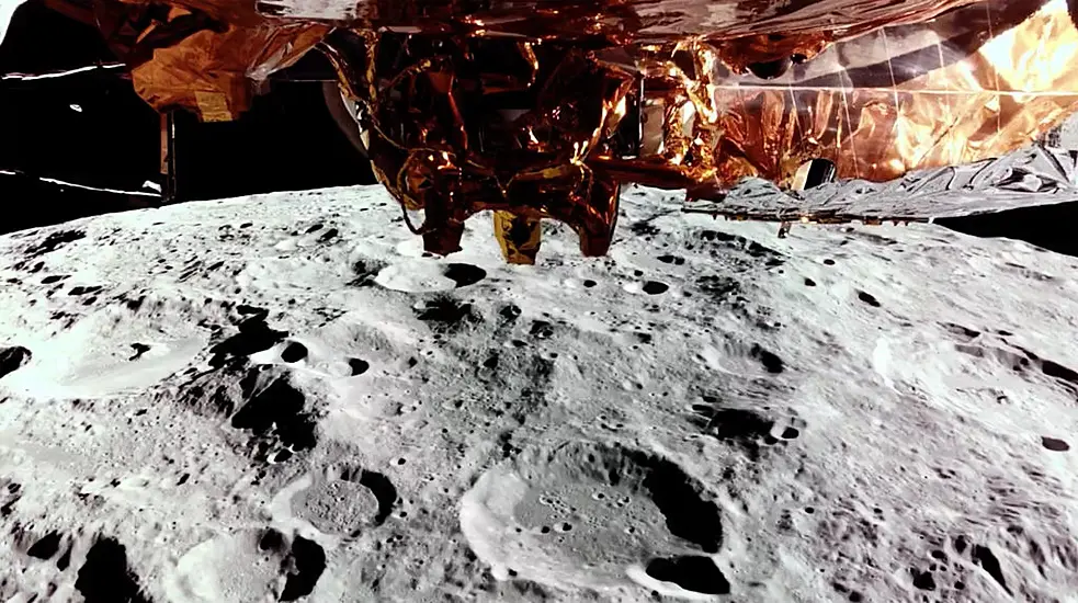 Private Lunar Lander Touches Down On Moon