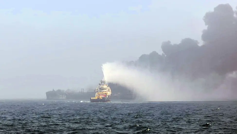 Crew Member Missing From Cargo Ship After North Sea Oil Tanker Crash Off Coast Of England