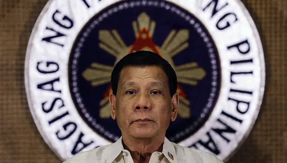 Former Philippines President Duterte Arrested On Icc Warrant Over Drugs Killings