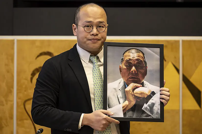 Jimmy Lai’s Son Calls For Publisher’s Release In Hong Kong