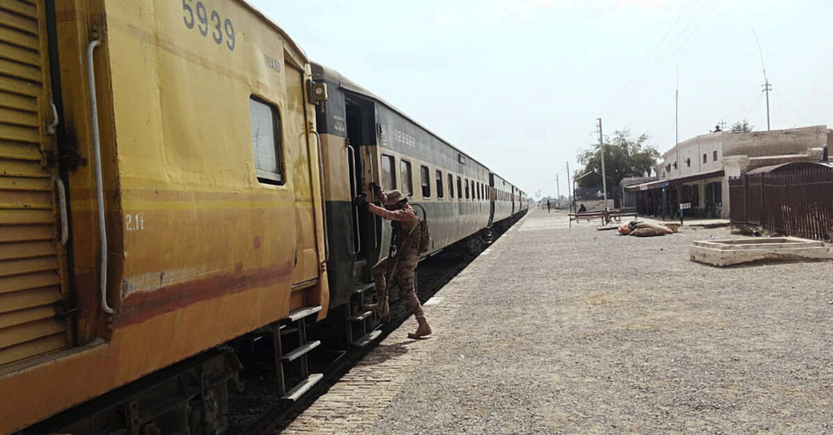 Insurgents who seized train in Pakistan ‘have killed some hostages’