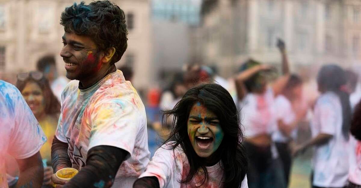 Dublin bursts into colour for Holi celebrations