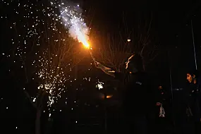 In Pictures: Iran Celebrates Ancient Fire Festival Ahead Of Persian New Year