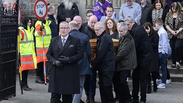 Schoolchildren Line Streets Of Letterkenny As Man Killed By Runaway Car Laid To Rest