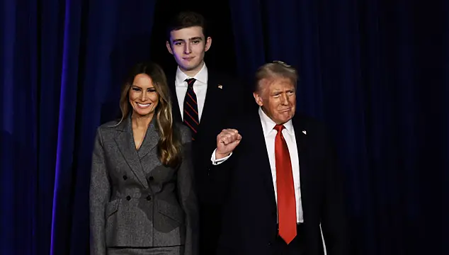 Trump Amazed After Son Barron Turned On Laptop: 'Unbelievable Aptitude In Technology'
