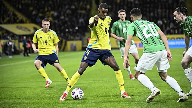 Alexander Isak Stars As Ruthless Sweden End Northern Ireland’s Unbeaten Run