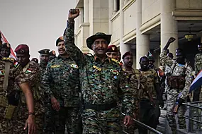 Sudanese Army Chief Returns To Khartoum For First Time In Two Years Of War