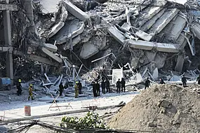 Three Dead And 90 Missing As Strong Earthquake Rocks Thai Capital