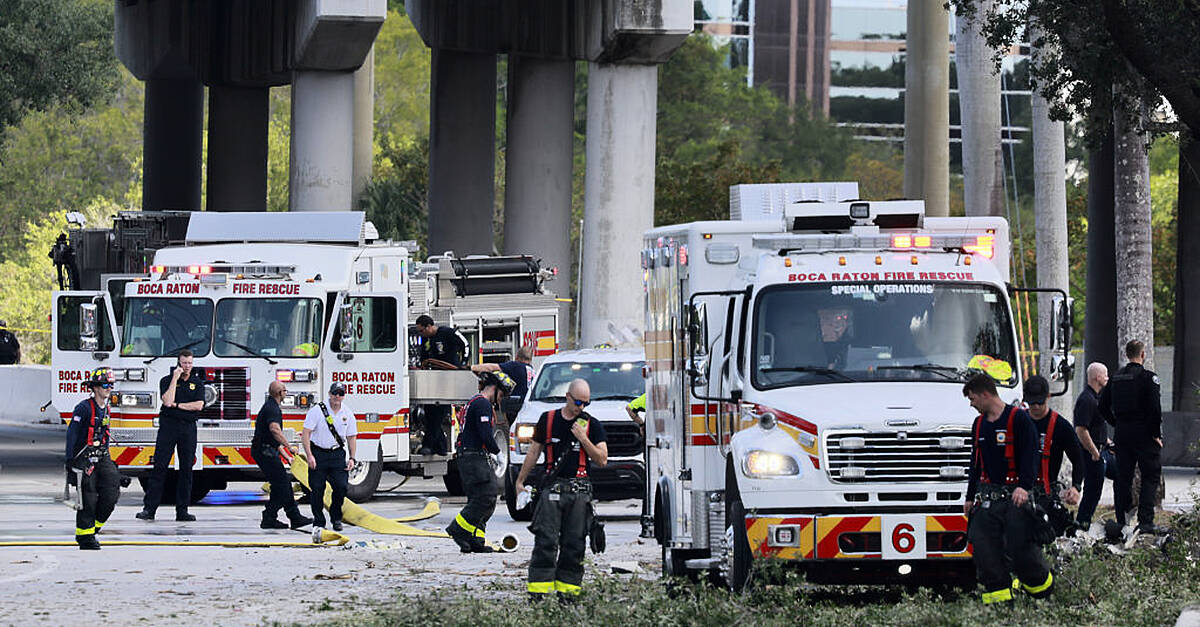 Three people were killed and one was injured when a