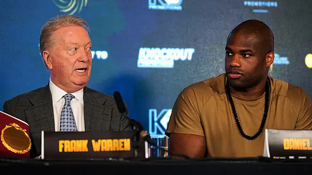 Frank Warren Hopes Daniel Dubois Faces Oleksandr Usyk In Unification Bout